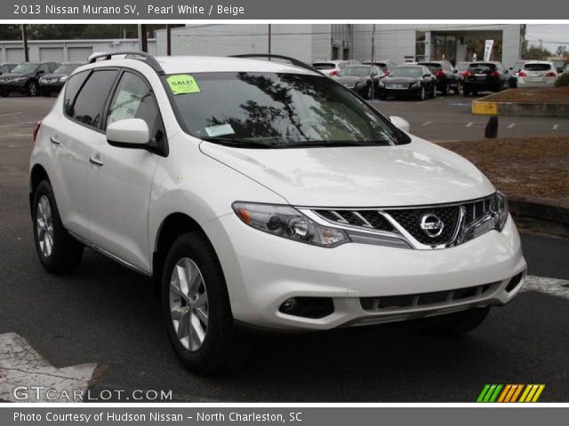 2013 Nissan Murano SV in Pearl White