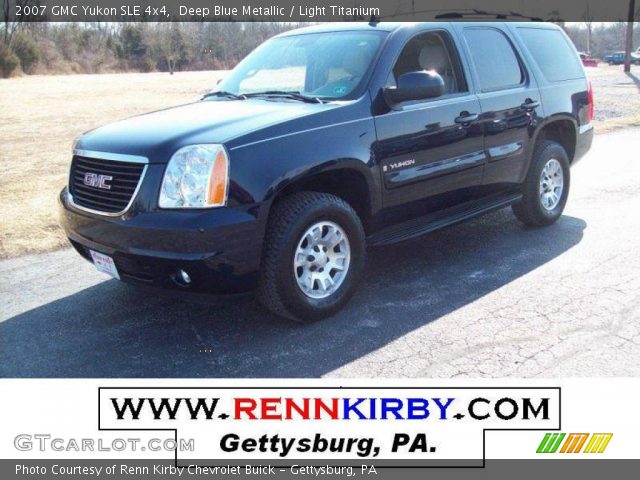 2007 GMC Yukon SLE 4x4 in Deep Blue Metallic