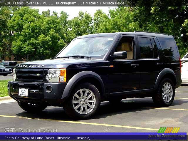 2008 Land Rover LR3 V8 SE in Buckingham Blue Metallic