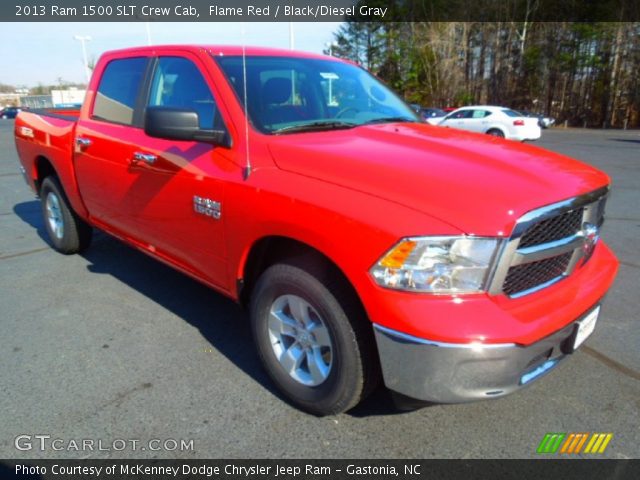 2013 Ram 1500 SLT Crew Cab in Flame Red