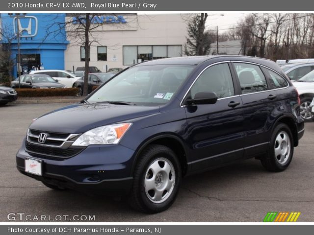 2010 Honda CR-V LX AWD in Royal Blue Pearl