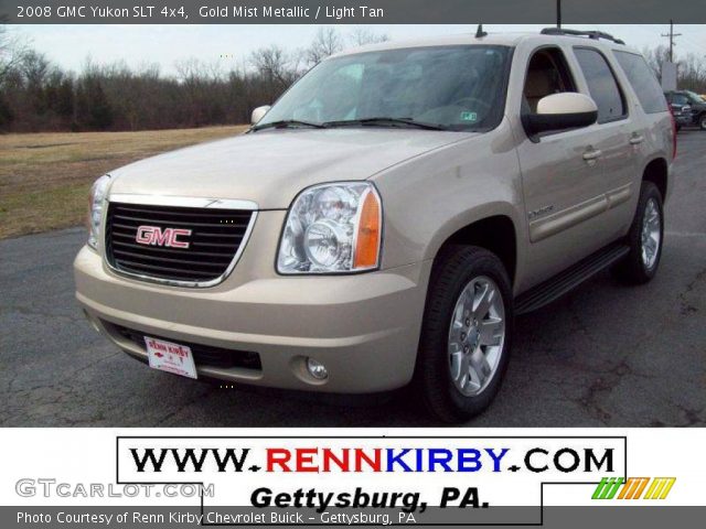 2008 GMC Yukon SLT 4x4 in Gold Mist Metallic