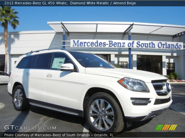 2013 Mercedes-Benz GL 450 4Matic in Diamond White Metallic