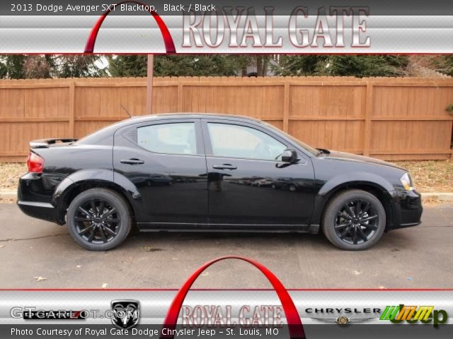 2013 Dodge Avenger SXT Blacktop in Black