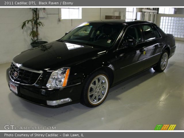 2011 Cadillac DTS  in Black Raven