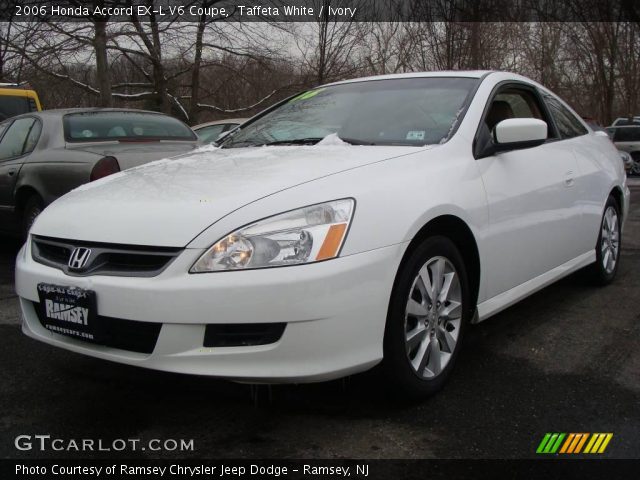 2006 White honda accord ex-l #4