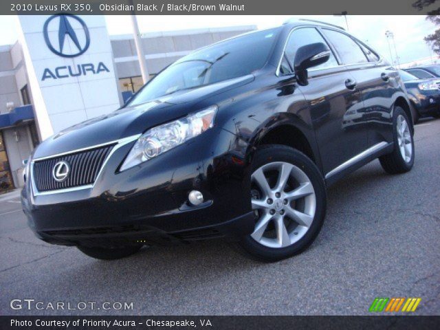 2010 Lexus RX 350 in Obsidian Black