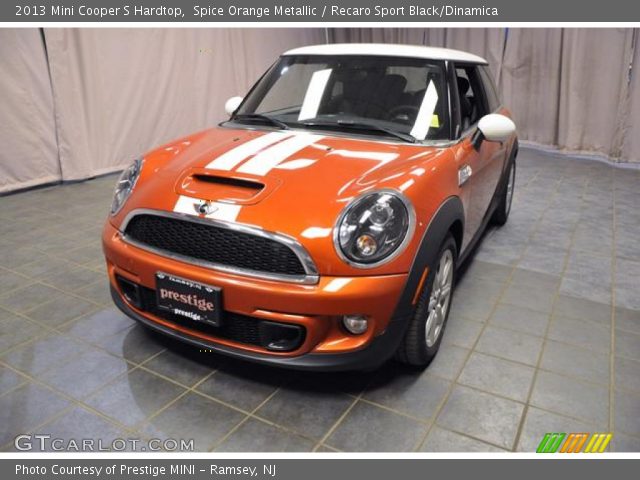 2013 Mini Cooper S Hardtop in Spice Orange Metallic