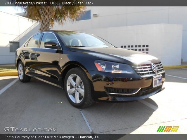 2013 Volkswagen Passat TDI SE in Black