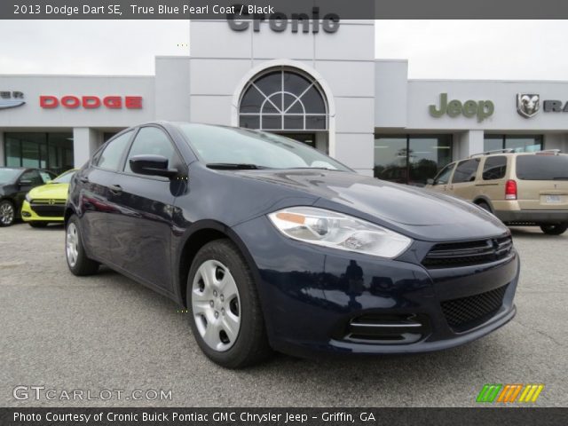 2013 Dodge Dart SE in True Blue Pearl Coat