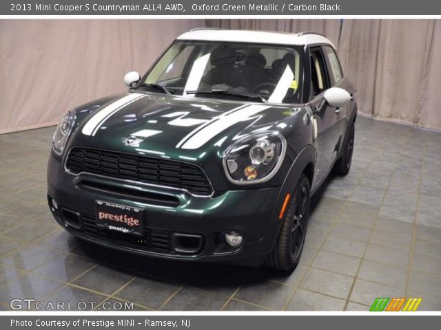 2013 Mini Cooper S Countryman ALL4 AWD in Oxford Green Metallic