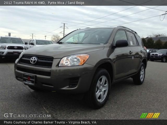 2012 Toyota RAV4 I4 4WD in Pyrite Mica