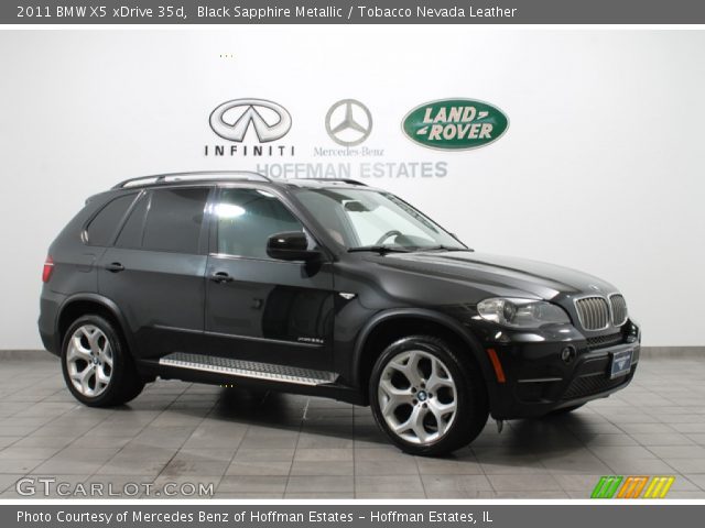 2011 BMW X5 xDrive 35d in Black Sapphire Metallic