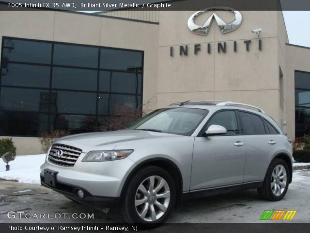 2005 Infiniti FX 35 AWD in Brilliant Silver Metallic