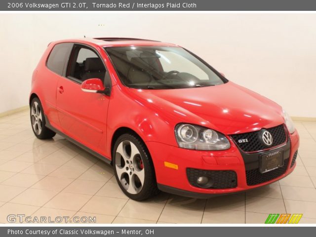 2006 Volkswagen GTI 2.0T in Tornado Red
