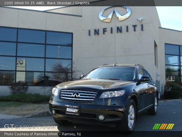 2005 Infiniti FX 35 AWD in Black Obsidian