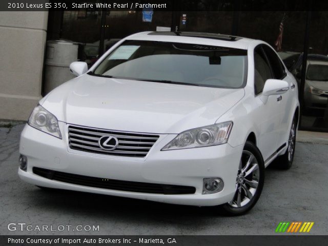 2010 Lexus ES 350 in Starfire White Pearl