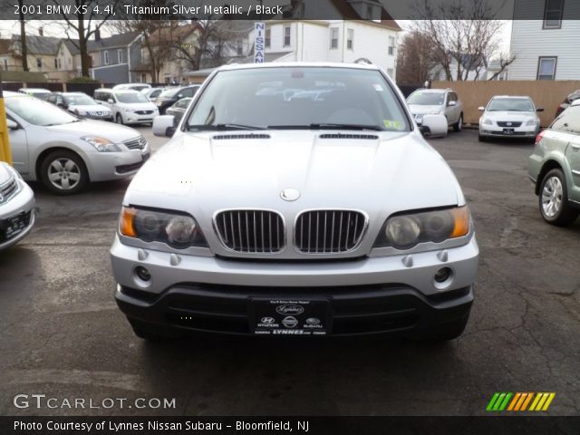 2001 BMW X5 4.4i in Titanium Silver Metallic