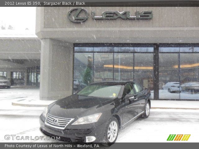 2012 Lexus ES 350 in Stargazer Black