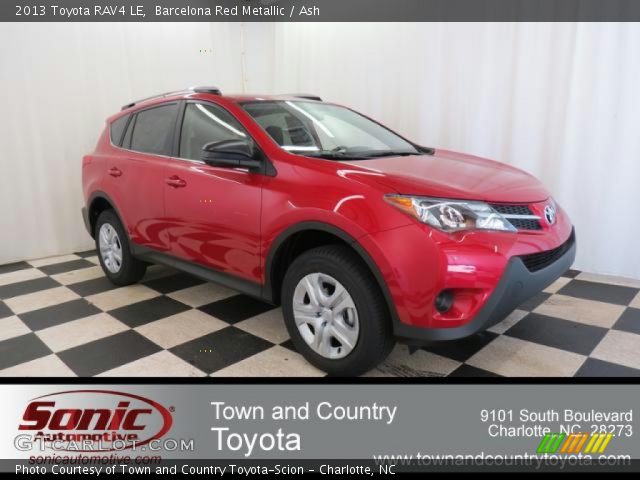 2013 Toyota RAV4 LE in Barcelona Red Metallic