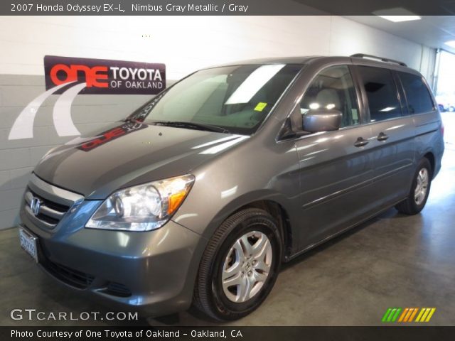 2007 Honda Odyssey EX-L in Nimbus Gray Metallic
