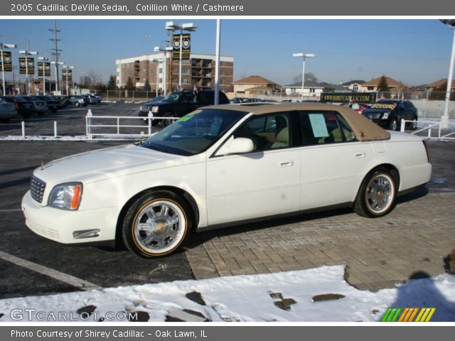 2005 Cadillac DeVille Sedan in Cotillion White