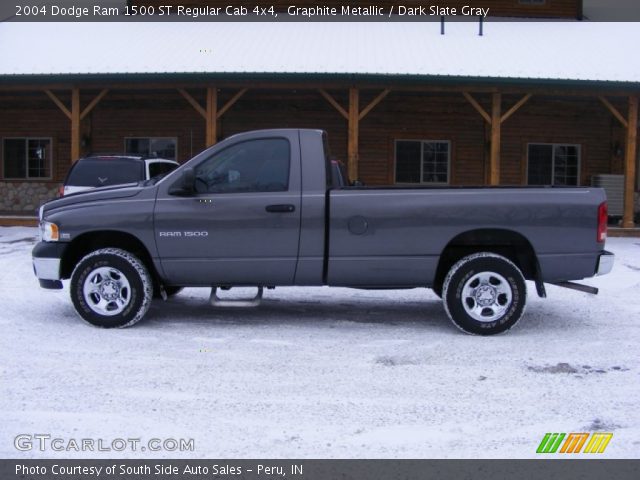 2004 Dodge Ram 1500 ST Regular Cab 4x4 in Graphite Metallic