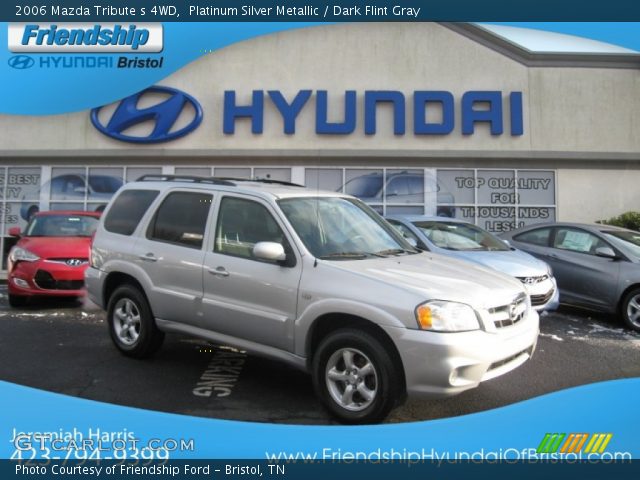 2006 Mazda Tribute s 4WD in Platinum Silver Metallic