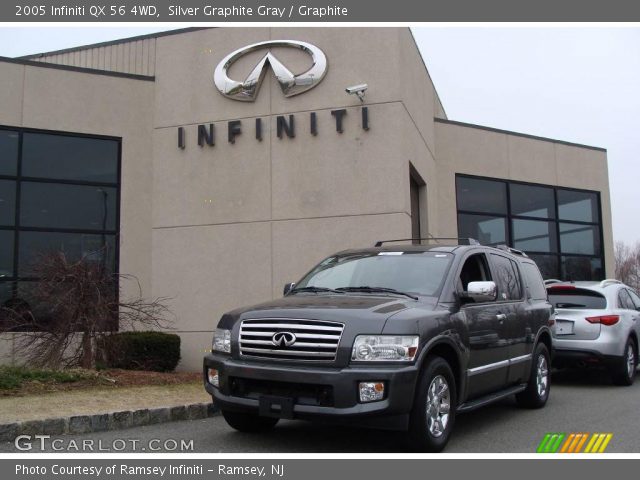 2005 Infiniti QX 56 4WD in Silver Graphite Gray