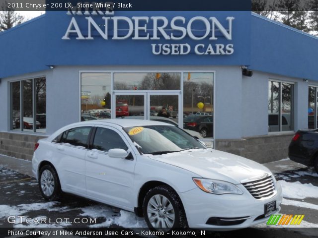 2011 Chrysler 200 LX in Stone White