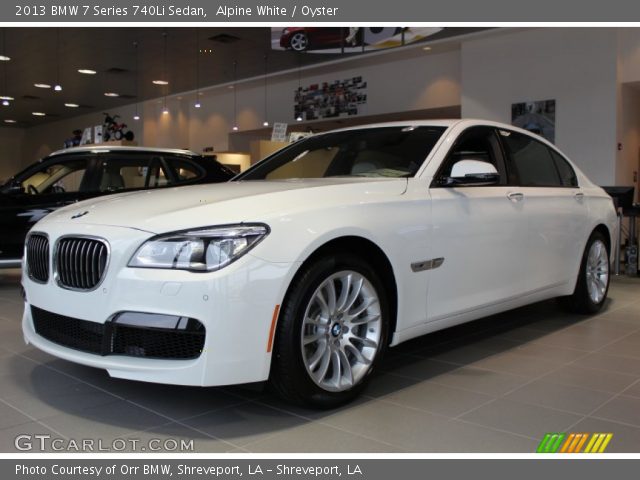 2013 BMW 7 Series 740Li Sedan in Alpine White