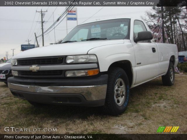 2002 Chevrolet Silverado 1500 Work Truck Regular Cab in Summit White