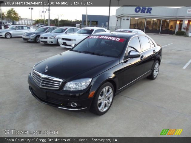 2009 Mercedes-Benz C 300 4Matic in Black
