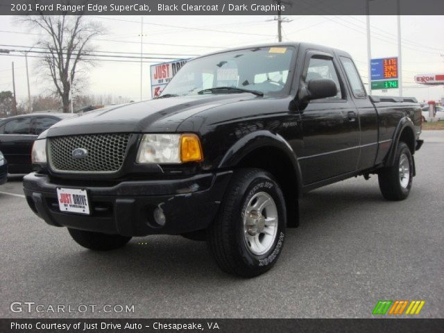 2001 Ford Ranger Edge SuperCab in Black Clearcoat
