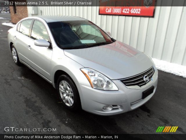2012 Nissan Altima 2.5 S in Brilliant Silver