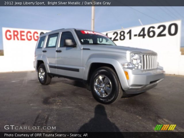 2012 Jeep Liberty Sport in Bright Silver Metallic