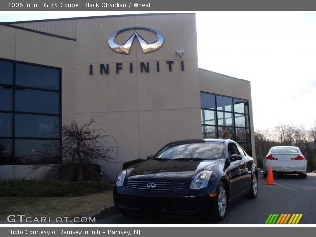 2006 Infiniti G 35 Coupe in Black Obsidian