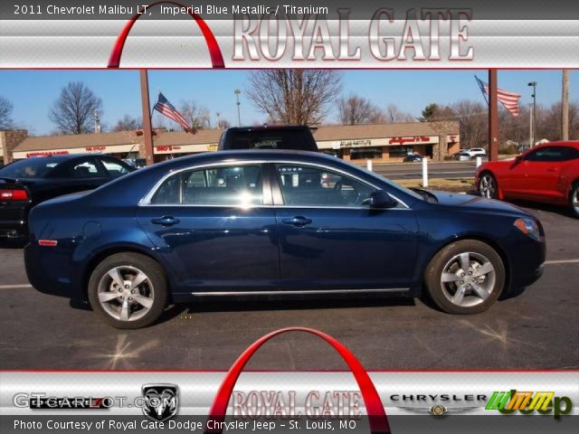 2011 Chevrolet Malibu LT in Imperial Blue Metallic