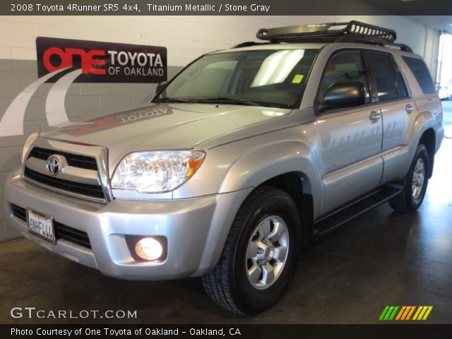 2008 Toyota 4Runner SR5 4x4 in Titanium Metallic