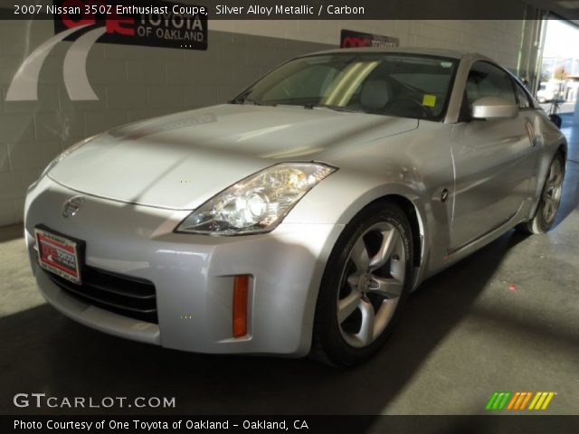 2007 Nissan 350Z Enthusiast Coupe in Silver Alloy Metallic
