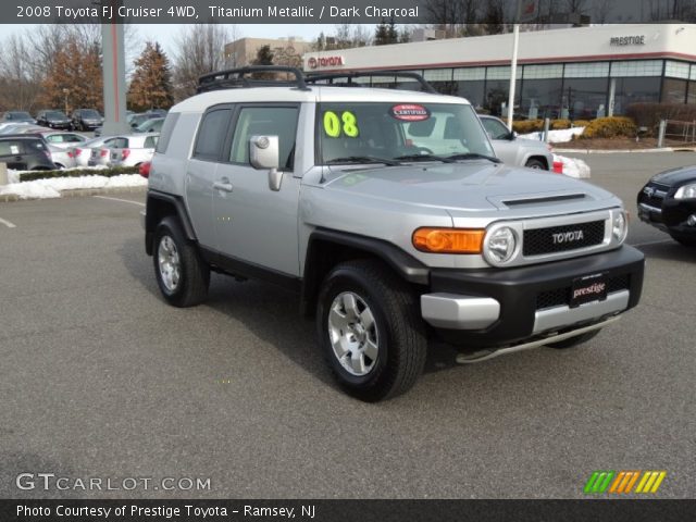 2008 Toyota FJ Cruiser 4WD in Titanium Metallic