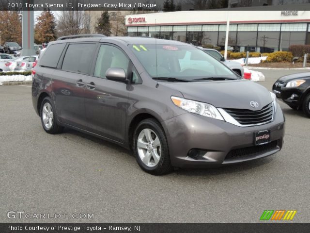 2011 Toyota Sienna LE in Predawn Gray Mica