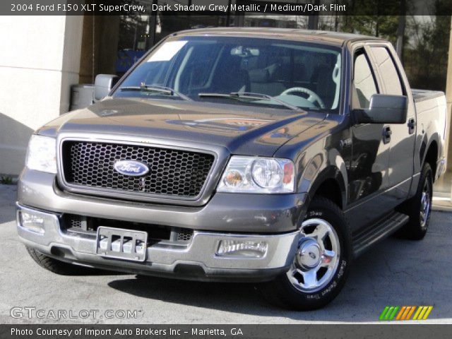 2004 Ford F150 XLT SuperCrew in Dark Shadow Grey Metallic