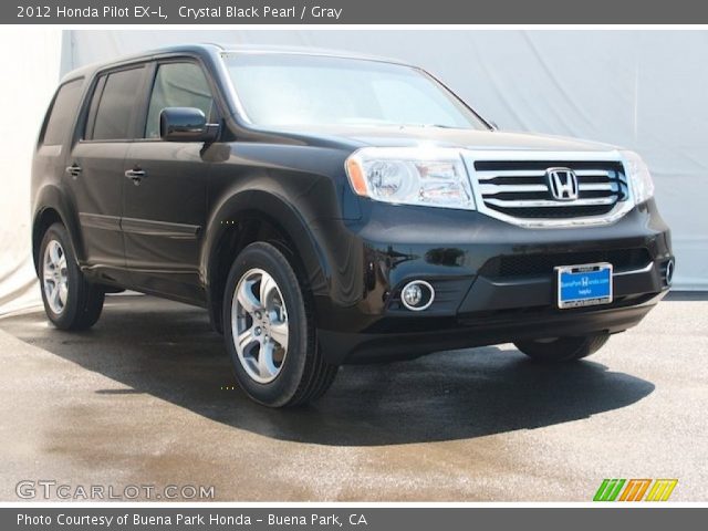2012 Honda Pilot EX-L in Crystal Black Pearl