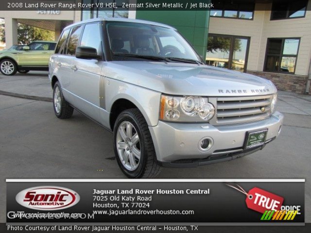 2008 Land Rover Range Rover V8 HSE in Zermatt Silver Metallic