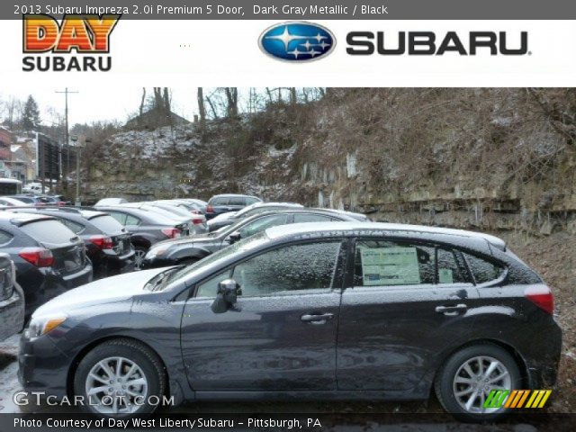 2013 Subaru Impreza 2.0i Premium 5 Door in Dark Gray Metallic