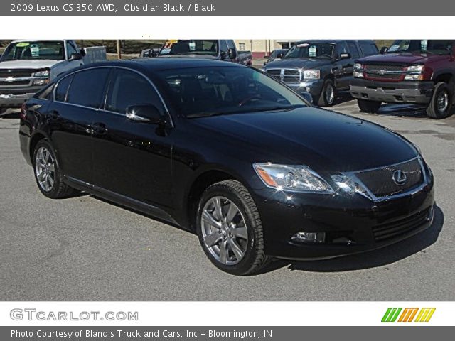 2009 Lexus GS 350 AWD in Obsidian Black