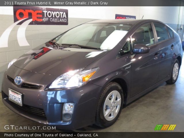 2011 Toyota Prius Hybrid II in Winter Gray Metallic