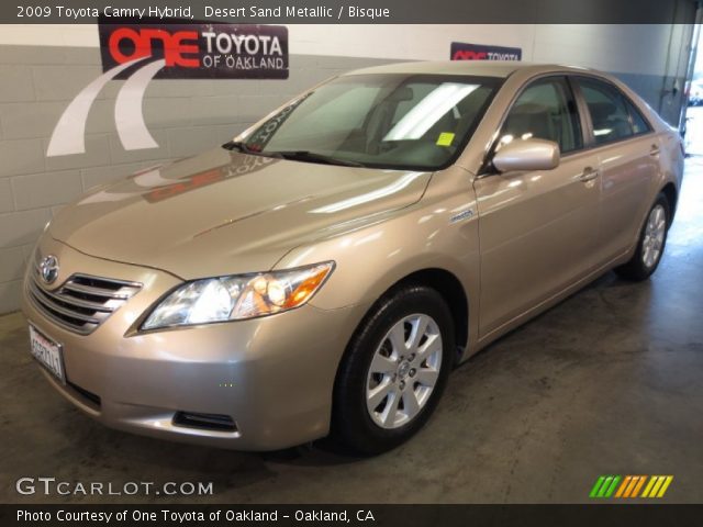 2009 Toyota Camry Hybrid in Desert Sand Metallic