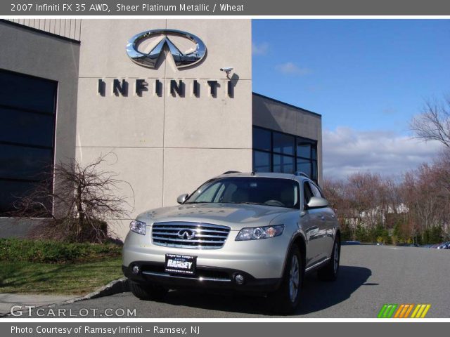 2007 Infiniti FX 35 AWD in Sheer Platinum Metallic